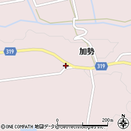 宮崎県西都市加勢1256周辺の地図