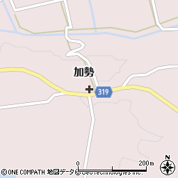 宮崎県西都市加勢2205周辺の地図