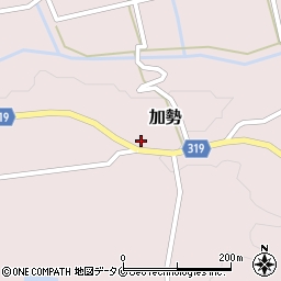 宮崎県西都市加勢2209周辺の地図