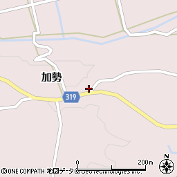 宮崎県西都市加勢2179-2周辺の地図