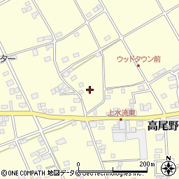 鹿児島県出水市高尾野町上水流965周辺の地図