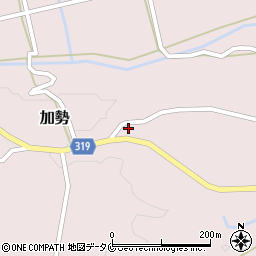 宮崎県西都市加勢2172周辺の地図