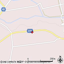 宮崎県西都市加勢1321周辺の地図