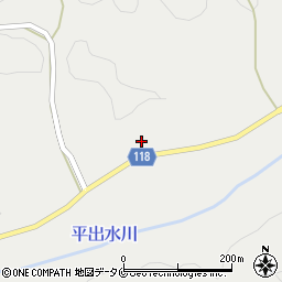 鹿児島県伊佐市大口平出水1846周辺の地図