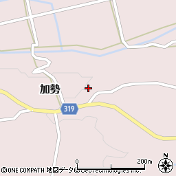 宮崎県西都市加勢2184周辺の地図