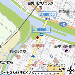 かわもと 広瀬店周辺の地図