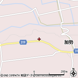 宮崎県西都市加勢1275周辺の地図