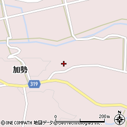 宮崎県西都市加勢2153周辺の地図