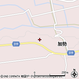 宮崎県西都市加勢1249周辺の地図