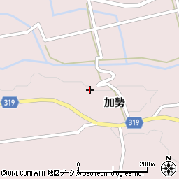 宮崎県西都市加勢1247周辺の地図