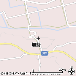 宮崎県西都市加勢2197周辺の地図