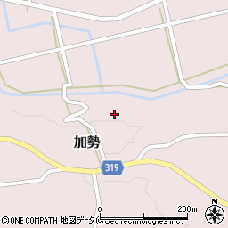 宮崎県西都市加勢2193周辺の地図