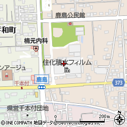 鹿児島県出水市上知識町485周辺の地図