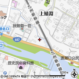 鹿児島県出水市上鯖淵8周辺の地図