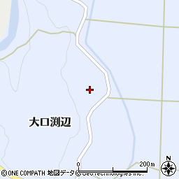 鹿児島県伊佐市大口渕辺328周辺の地図