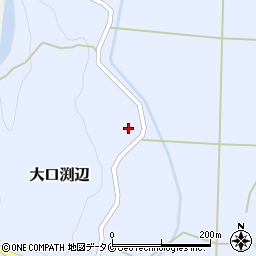 鹿児島県伊佐市大口渕辺324周辺の地図