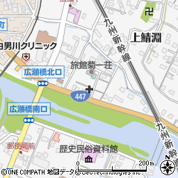 鹿児島県出水市上鯖淵15-43周辺の地図