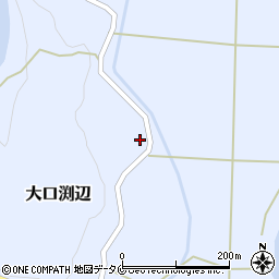 鹿児島県伊佐市大口渕辺325周辺の地図