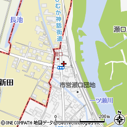 宮崎県西都市岡富1223周辺の地図