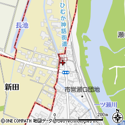 宮崎県西都市岡富1220周辺の地図