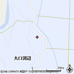 鹿児島県伊佐市大口渕辺313周辺の地図