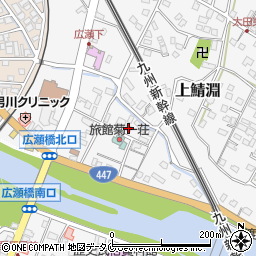 鹿児島県出水市上鯖淵15-47周辺の地図