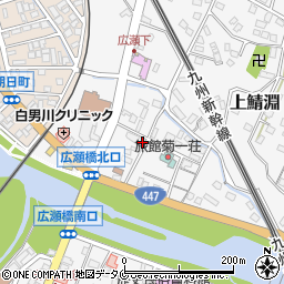 鹿児島県出水市上鯖淵37-2周辺の地図