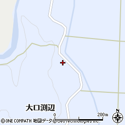 鹿児島県伊佐市大口渕辺311周辺の地図