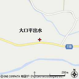 鹿児島県伊佐市大口平出水1333周辺の地図