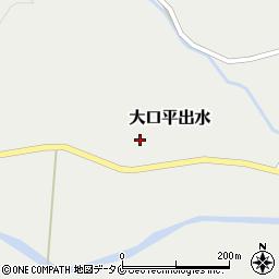 鹿児島県伊佐市大口平出水1411周辺の地図