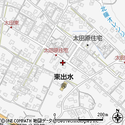 鹿児島県出水市上鯖淵1398-2周辺の地図