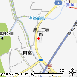 宮崎県西都市岡富1508-1周辺の地図