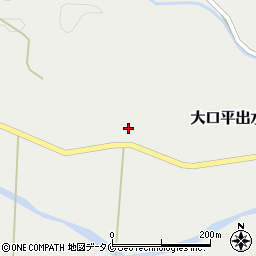 鹿児島県伊佐市大口平出水1343周辺の地図