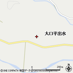 鹿児島県伊佐市大口平出水1417周辺の地図