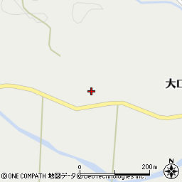 鹿児島県伊佐市大口平出水1436周辺の地図