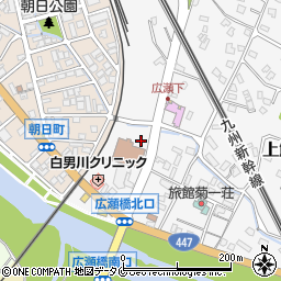 鹿児島県出水市上鯖淵97周辺の地図