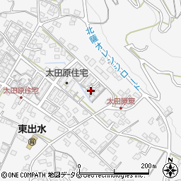 鹿児島県出水市上鯖淵1327周辺の地図