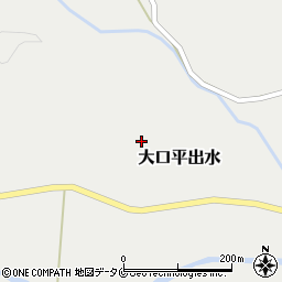 鹿児島県伊佐市大口平出水1404周辺の地図