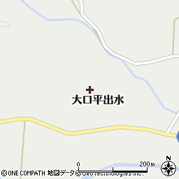 鹿児島県伊佐市大口平出水1339周辺の地図