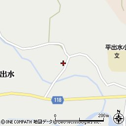 鹿児島県伊佐市大口平出水1299周辺の地図