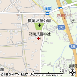 箱崎八幡神社周辺の地図