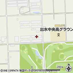 鹿児島県出水市平和町1451周辺の地図