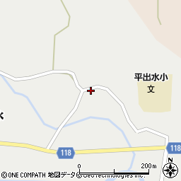 鹿児島県伊佐市大口平出水1473周辺の地図