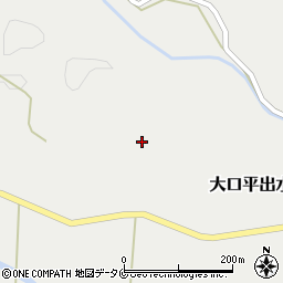 鹿児島県伊佐市大口平出水1427-3周辺の地図