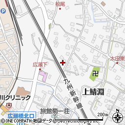 鹿児島県出水市上鯖淵854周辺の地図