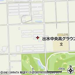 鹿児島県出水市平和町1454周辺の地図