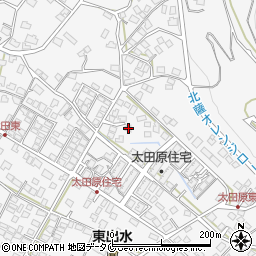 鹿児島県出水市上鯖淵1310-4周辺の地図