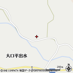 鹿児島県伊佐市大口平出水1257周辺の地図