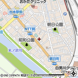 池田牛乳周辺の地図