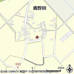 宮崎県西都市鹿野田8638周辺の地図